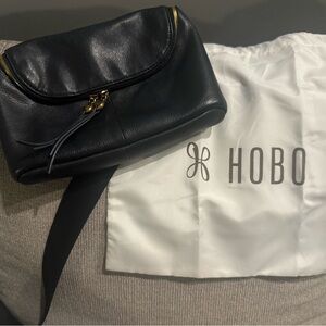 Hobo Black Leather Fern Belt Bag.
